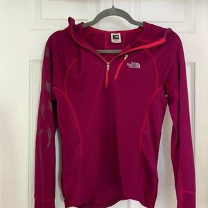 The North Face Fuchsia Half-Zip Jacket
